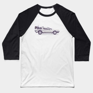 Delorean Baseball T-Shirt